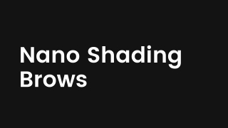 Nano Shading Brows In Bremerton PPT