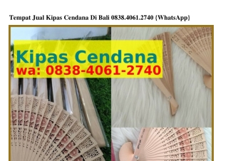 Tempat Jual Kipas Cendana Di Bali