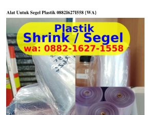 Alat Untuk Segel Plastik