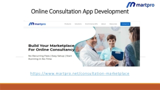 Online Consultation App Development