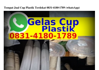 Tempat Jual Cup Plastik Terdekat Ö8౩I~ㄐI8Ö~Iᜪ89(WA)