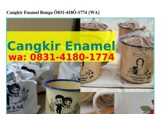Cangkir Enamel Bunga Ö8౩1~ㄐ18Ö~1ᜪᜪㄐ{WA}