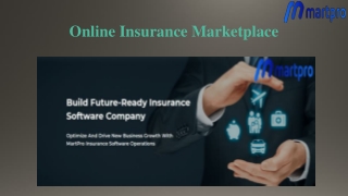 Online Insurance Marketplace