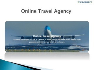 Online Travel Agency