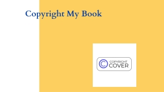 Copyright My Book | Copyright Cover