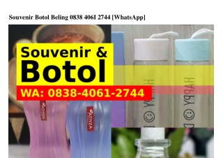 Souvenir Botol BelingSouvenir Botol Beling ౦8ᣮ8–Ꮞ౦61–27ᏎᏎ[WhatsApp]
