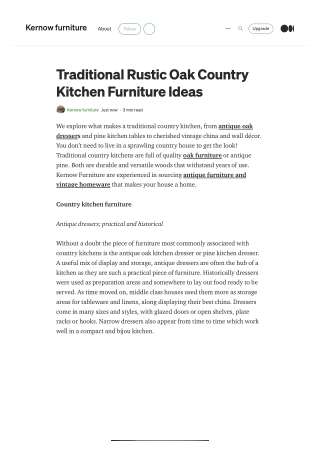  antique oak dressers