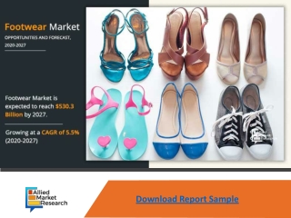 Footwear Market Expected to Reach $530.3 Billion by 2027