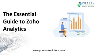 The Essential Guide to Zoho Analytics