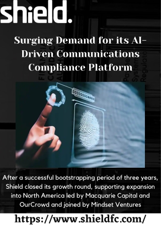Surging Demand for its AI-Driven Communications Compliance Platform