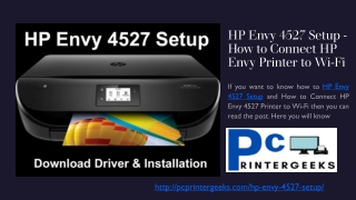 HP Envy 4527 Setup - How to Connect HP Envy Printer to Wi-Fi
