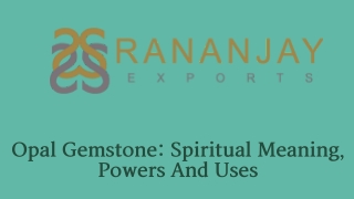 Opal Jewelry And Rings: Spiritual Meaning, Powers And Uses