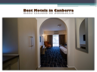 Best Motels in Canberra