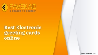 Best Electronic greeting cards online