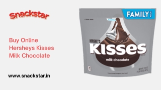 Buy Online Hersheys Kisses Milk Chocolate