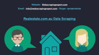 Realestate.com.au Data Scraping