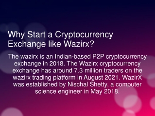 start a crypto exchange like wazirx