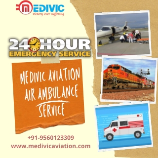 Book Air Ambulance in Ranchi by Medivic Aviation for Eventual Solution