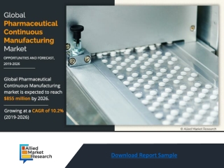 Pharmaceutical Continuous Manufacturing Market