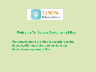 Warumwählen sie uns für die registrierung des deutschenführerscheins und den kauf des deutschenreisepasses online