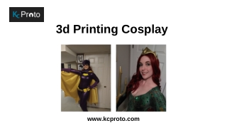 3d Printing Cosplay