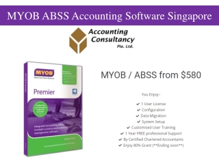 MYOB ABSS Accounting Software Singapore