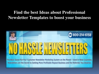 Find the best Ideas about Professional Newsletter Templates to boost your business