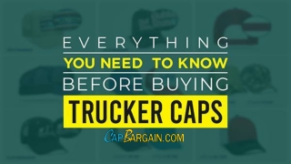 Everything you need to know before buying trucker caps