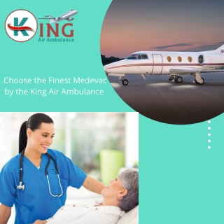 Hire the Air Ambulance in Varanasi with Mandatory Services by King