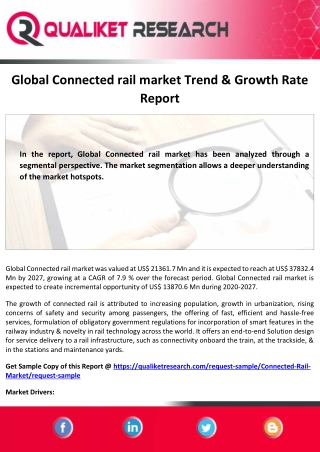 Global Connected rail market