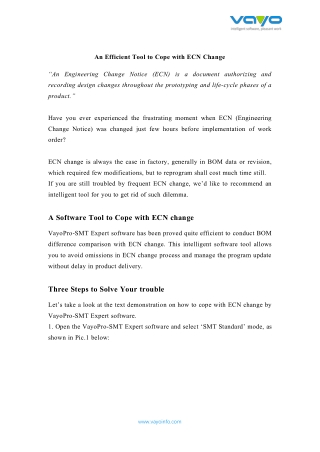 How to deal with frequent ECN Change