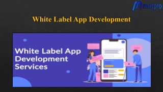 White Label App Development