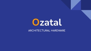 architectural hardwares