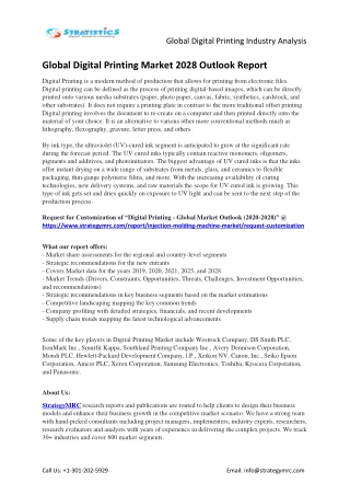 Global Digital Printing Industry Report Key Players Analysis