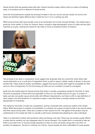 17 Reasons Why You Should Ignore Dollwives