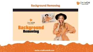 Professional Image Background Removing Services | Cre8iveSkill