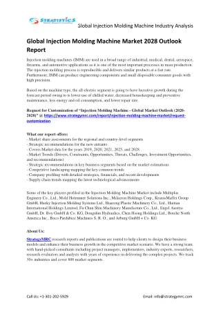 2028 Injection Molding Machine Market Country & Regional Analysis