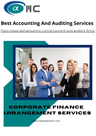 Best Accounting And Auditing Services