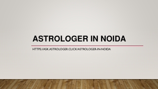 Astrologer in Noida