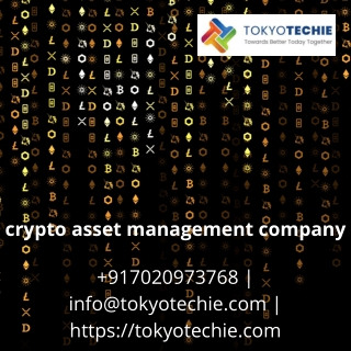 crypto asset management company