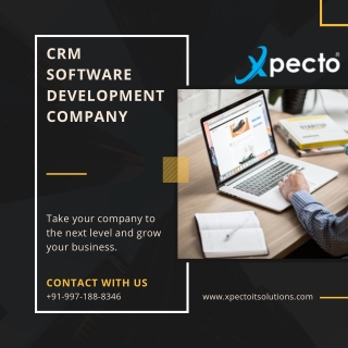 CRM software development company