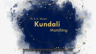 Kundali Matching