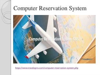 Computer Reservation System