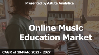 ​Online Music Education Market Share, Size, Forecast, Impact of COVID-19