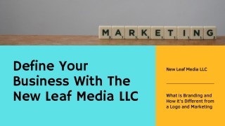 The Most Effective Way To Define Your Company | New Leaf Media LLC