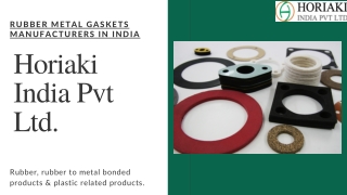 Buy Rubber Metal Gaskets with Horiaki India