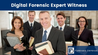 Digital Forensic Expert Witness