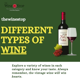 Different Types of Wine