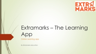 Extramarks – Online learning app