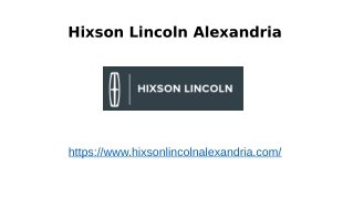 Lincoln Car Dealerships Near Me
